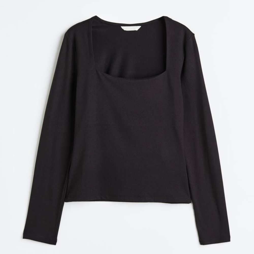 Square neck top